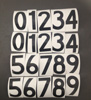 Car license plate with Nano foil